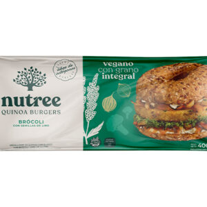 Medallones de quinoa y brocoli con semillas de lino (Nutree)