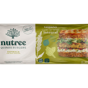 Medallones de quinoa y espinaca con nuez moscada (Nutree)