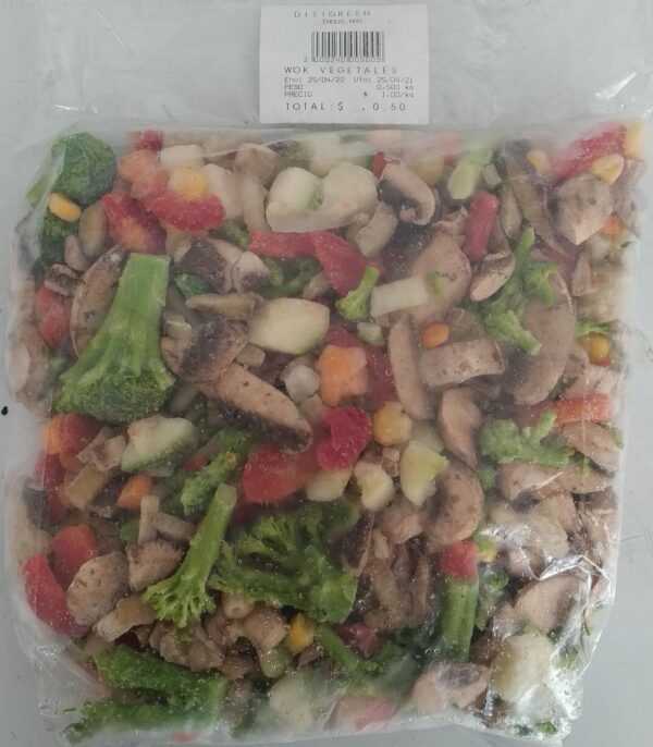 Wok con champignones por 1 kg (DistGreen)