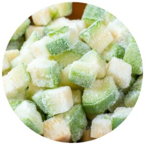 Zuccini en cubos por 500 gr (Biomac)