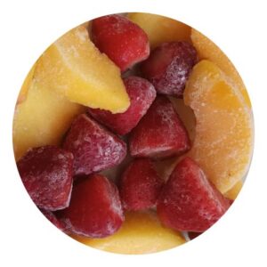 Pack smoothie durazno y frutilla por 750 gr (Biomac)