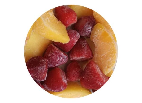 Smoothie durazno y frutilla por unidad (Biomac)